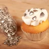 Corazones de azúcar plateados metalizados 80 g - Funcakes