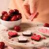 Corazones rosas comestibles 1 g - Sin gluten - Decora