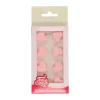 Corazones rosas de azúcar (8) - Sin gluten - Funcakes