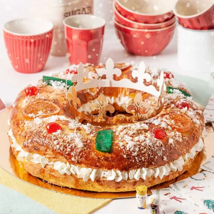 Corona para roscón de Reyes