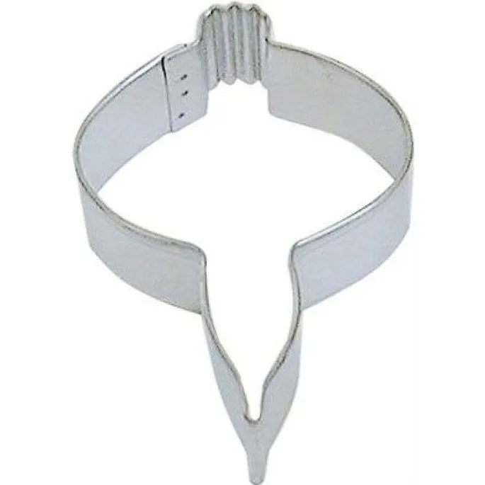 Cortador adorno ovalado 8,5 cm