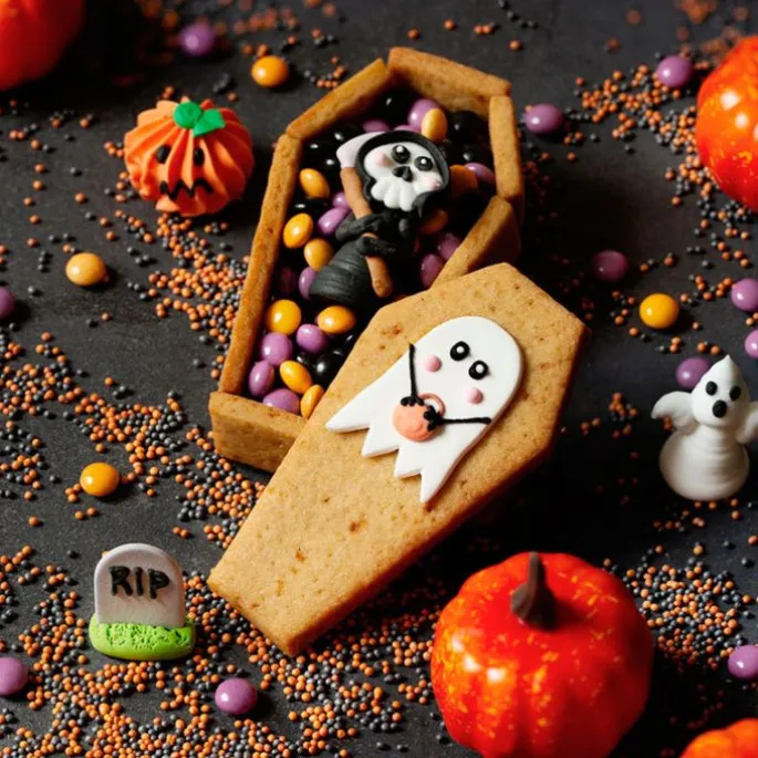 Cortador ataúd 3D Halloween - Decora