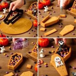 Cortador ataúd 3D Halloween - Decora
