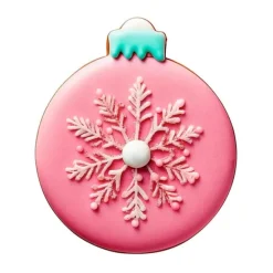 Cortador bola árbol de Navidad 8 cm - Wilton