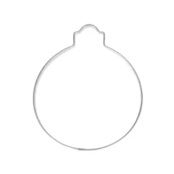 Cortador bola árbol de Navidad 8 cm - Wilton