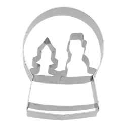 Cortador bola árbol y muñeco de Navidad 8 cm - Birkmann