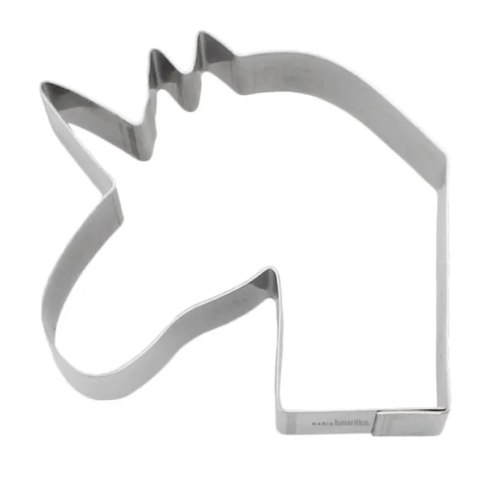 Cortador cabeza unicornio 6 cm - Postreadicción