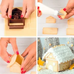 Cortador casita de jengibre 3D - Decora