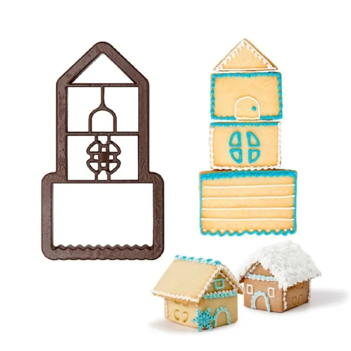 Cortador casita de jengibre 3D - Decora