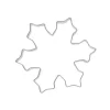 Cortador copo de nieve 9 cm - Wilton
