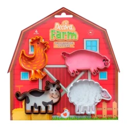 Cortadores animales de la granja (4) - Decora