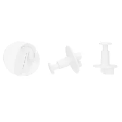 Cortadores bastones de caramelo de Navidad con expulsor (3) - Wilton