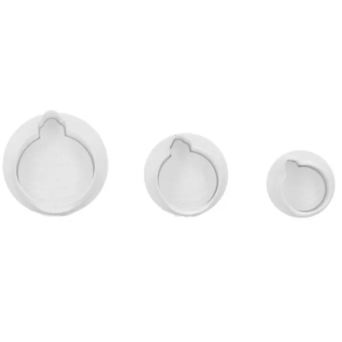Cortadores bolas de Navidad con expulsor (3) - Wilton