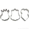 Cortadores cabezas de Reyes Magos 9 cm (3) - Cutter Sweet