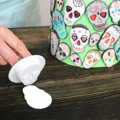 Cortadores calaveras Halloween con expulsor (3) - PME
