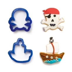 Cortadores calavera y barco pirata (2) - Decora