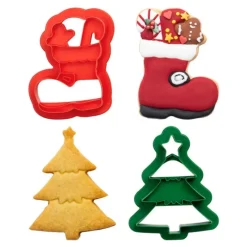 Cortadores calcetín y árbol de Navidad (2) - Decora
