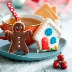 Cortadores casa y muñeco de jengibre Navidad (2) - Decora