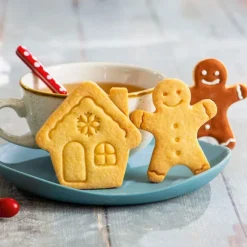 Cortadores casa y muñeco de jengibre Navidad (2) - Decora
