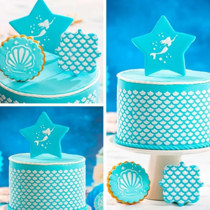 Cortadores con agarre estrellas (5) - Decora