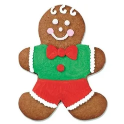 Cortadores copo de nieve, muñeco de jengibre y árbol de Navidad (3) - Wilton