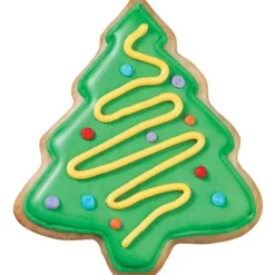 Cortadores copo de nieve, muñeco de jengibre y árbol de Navidad (3) - Wilton