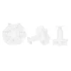 Cortadores copos de nieve de Navidad con expulsor (3) - Wilton