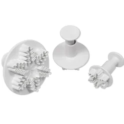Cortadores copos de nieve Navidad con expulsor (3) - PME