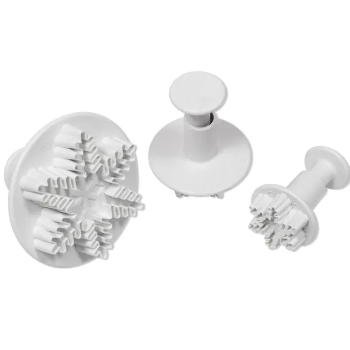 Cortadores copos de nieve Navidad con expulsor (3) - PME