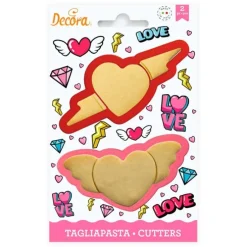 Cortadores corazones San Valentín (2) - Decora