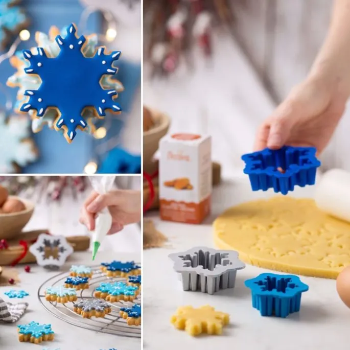 Cortadores cristal de hielo Frozen Star (3) - Decora