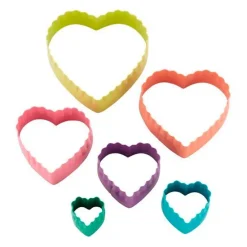 Cortadores doble filo corazones (6) - Wilton