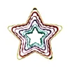 Cortadores doble filo estrellas (6) - Wilton