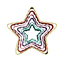 Cortadores doble filo estrellas (6) - Wilton