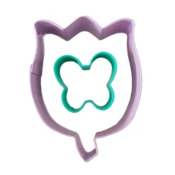 Cortadores flor tulipán y mariposa (2) - Wilton