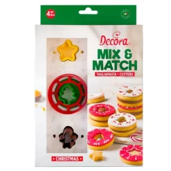 Cortadores galletas rellenas Navidad - Decora