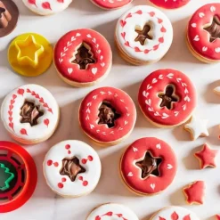 Cortadores galletas rellenas Navidad - Decora