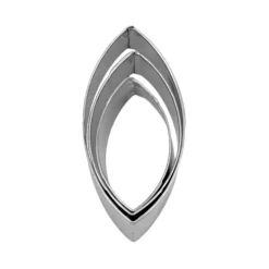 Cortadores hojas o Calisson (3) 8 cm - Cutter Sweet