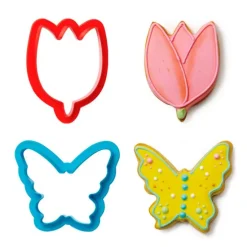 Cortadores mariposa y tulipán (2) - Decora