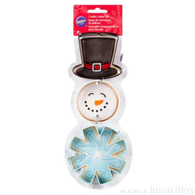 Cortadores muñeco de nieve (3) - Wilton