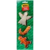Cortadores ángel, bastón de caramelo y muñeco de jengibre Navidad - Wilton