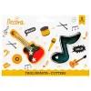 Cortadores nota musical y guitarra (2) - Decora