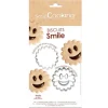 Cortadores para galletas de chocolate con caritas (2) - ScrapCooking