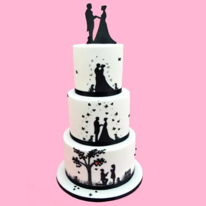 Cortadores patchwork Wedding 12,5 cm - Patchwork Cutters