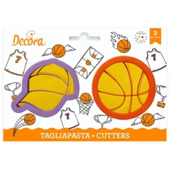 Cortadores pelota y gorra de baloncesto (2) - Decora