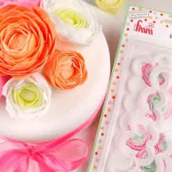 Cortadores ranúnculos fáciles para fondant (2) - FMM