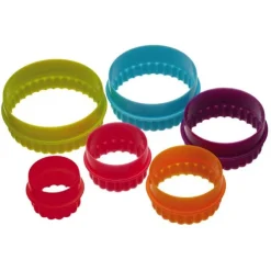 Cortadores redondos doble filo (6) - Kitchen Craft