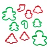 Cortadores rojos y verdes de Navidad (10) - Wilton