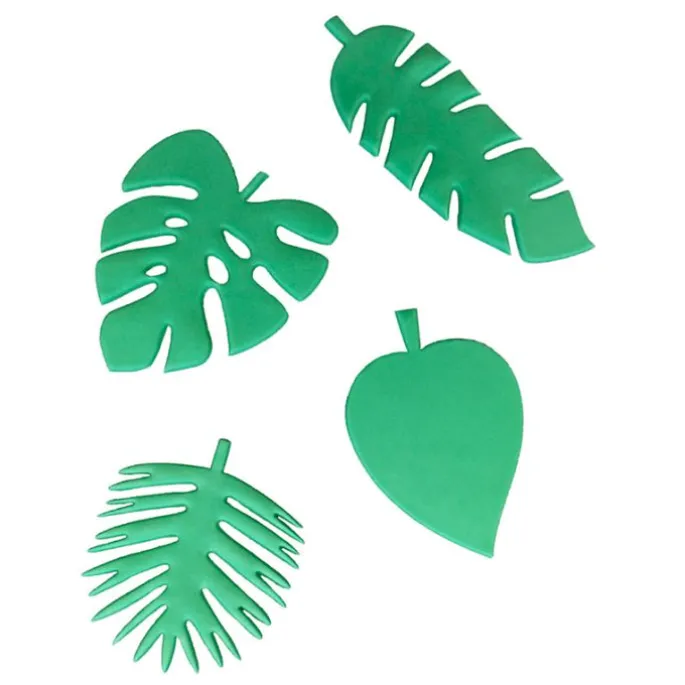 Cortadores tappit hojas tropicales (4) - FMM