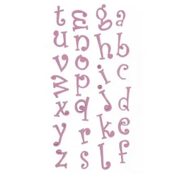 Cortadores tappit letras minúsculas Funky (4) - FMM